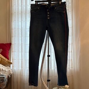 Pilcro Denim with Red Stripe